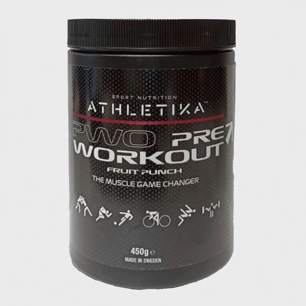 Athletica Preworkout Nutritional Supplement 450gr Fruit Punch