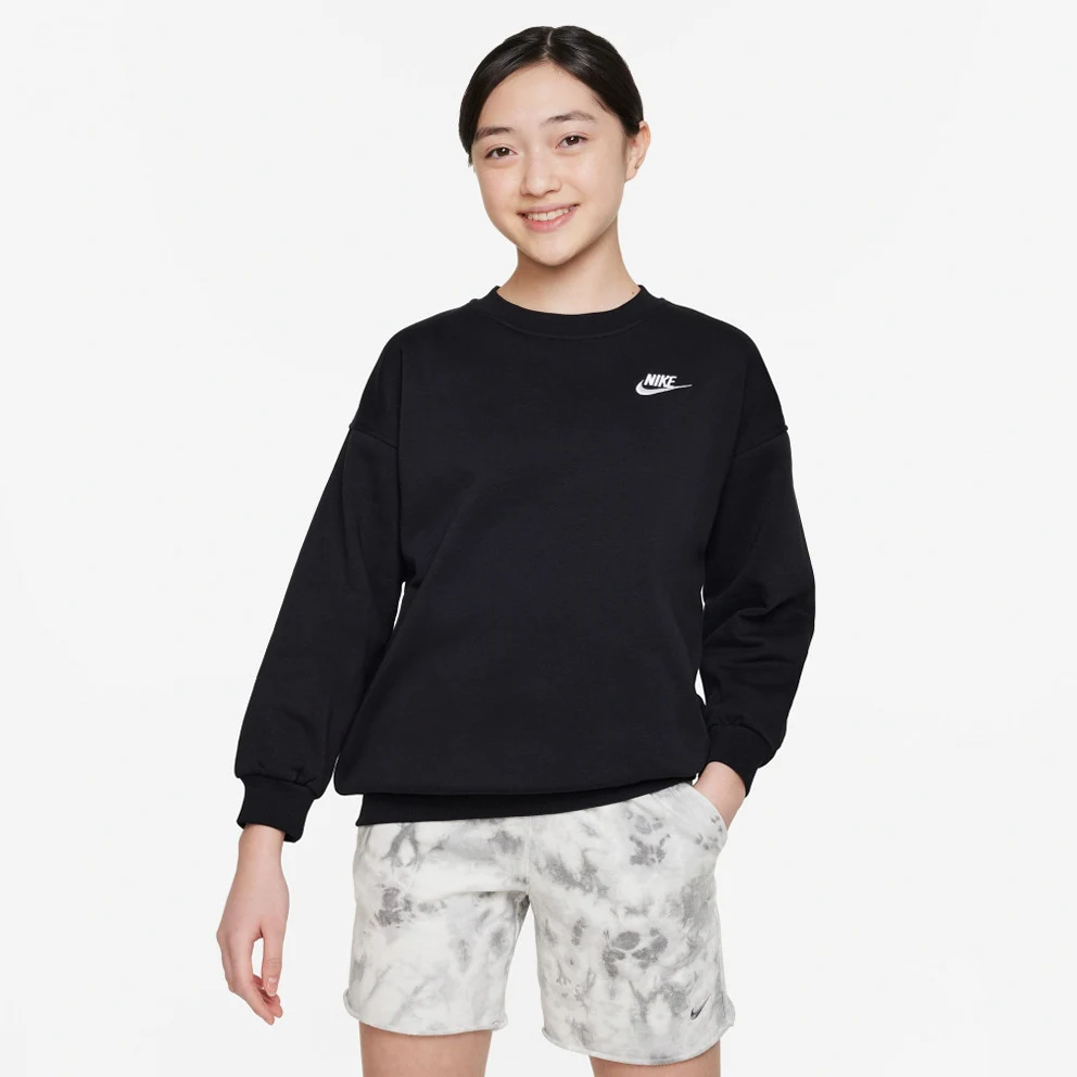Sportswear Club Fleece Oversized Kids' Sweatshirt