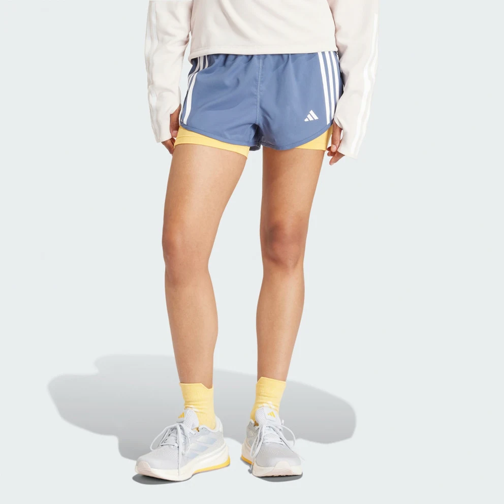 Own The Run 3-Stripes 2-In-1 Women's  Running Shorts