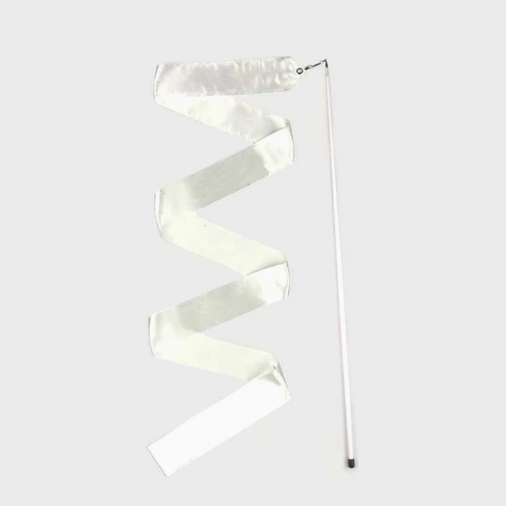 Κορδέλα ρυθμ.γυμν/κής, 6μ. λευκή