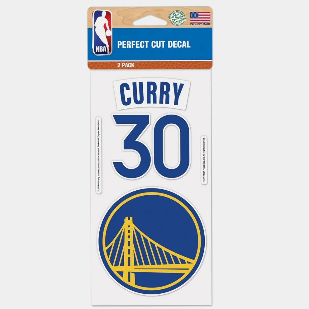 Nba Clr Dcl 4X8 Set Curry/Gsw