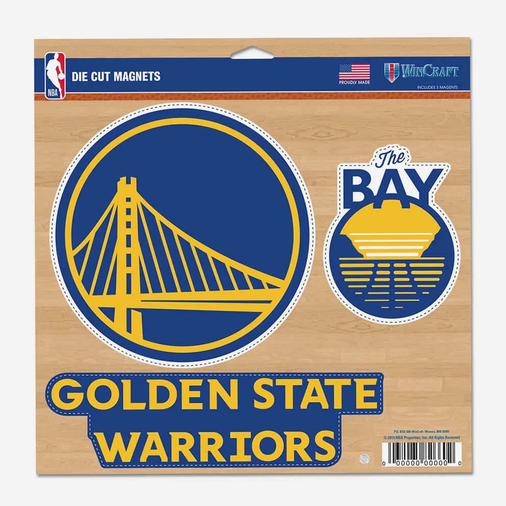 Nba Fan Mag 11X11 Gs Warriors