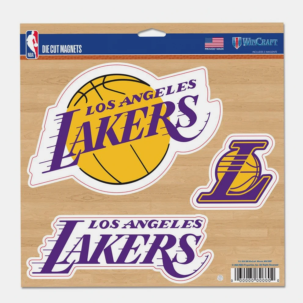 Nba Fan Mag 11X11 La Lakers