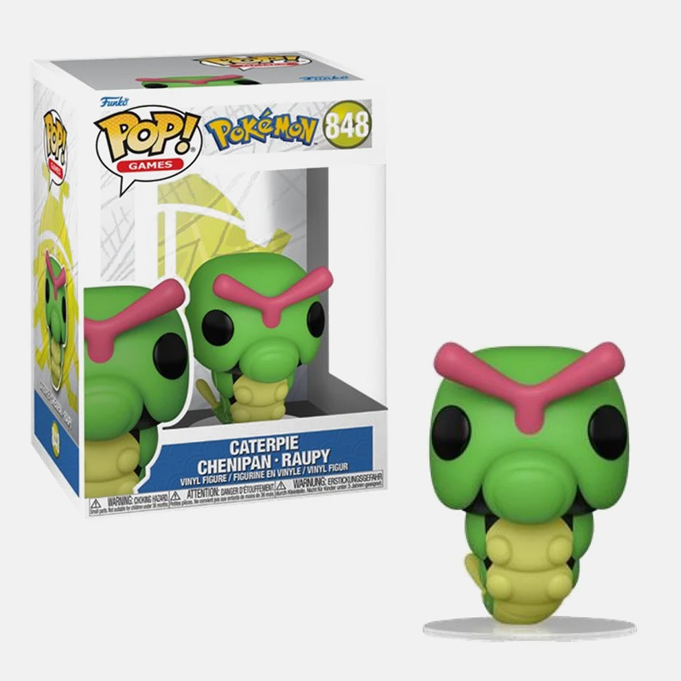 Games: Pokemon - Caterpie  848 Vinyl Fi
