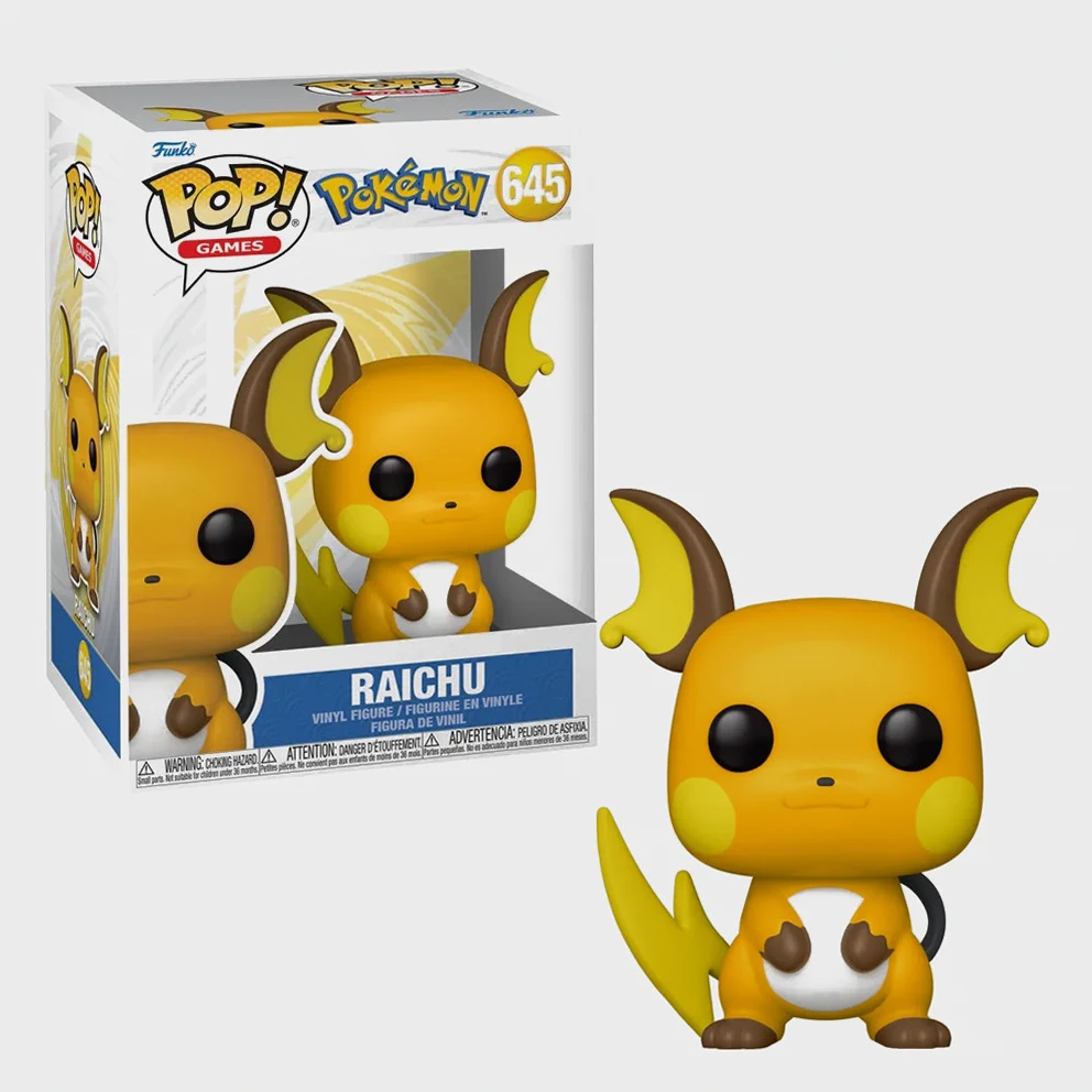 Games: Pokemon - Raichu  645 Vinyl Figu
