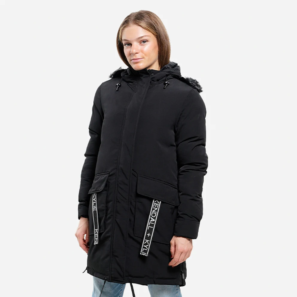 W Straps Long Straight Puffer Outw