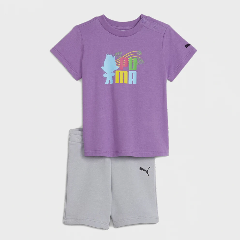 X Trolls Minicat Tee & Shorts Set