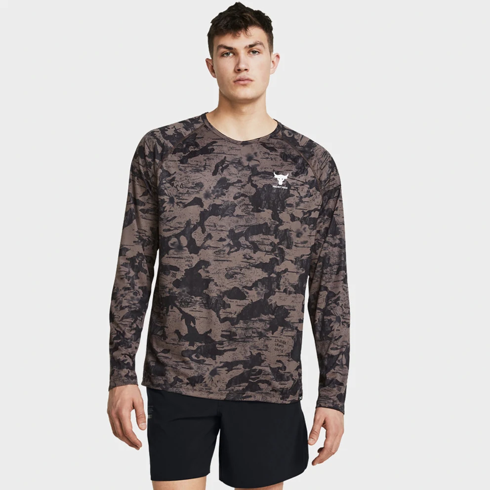 Under Armour Project Rock Isochill Men's Long Sleeves T-shirt