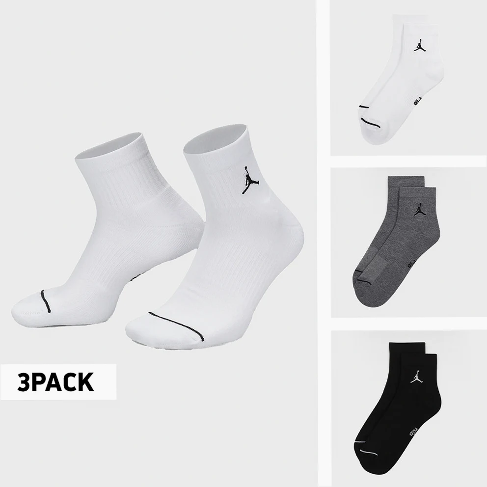 U J Ed Cush Poly Ankle 3Pr 144