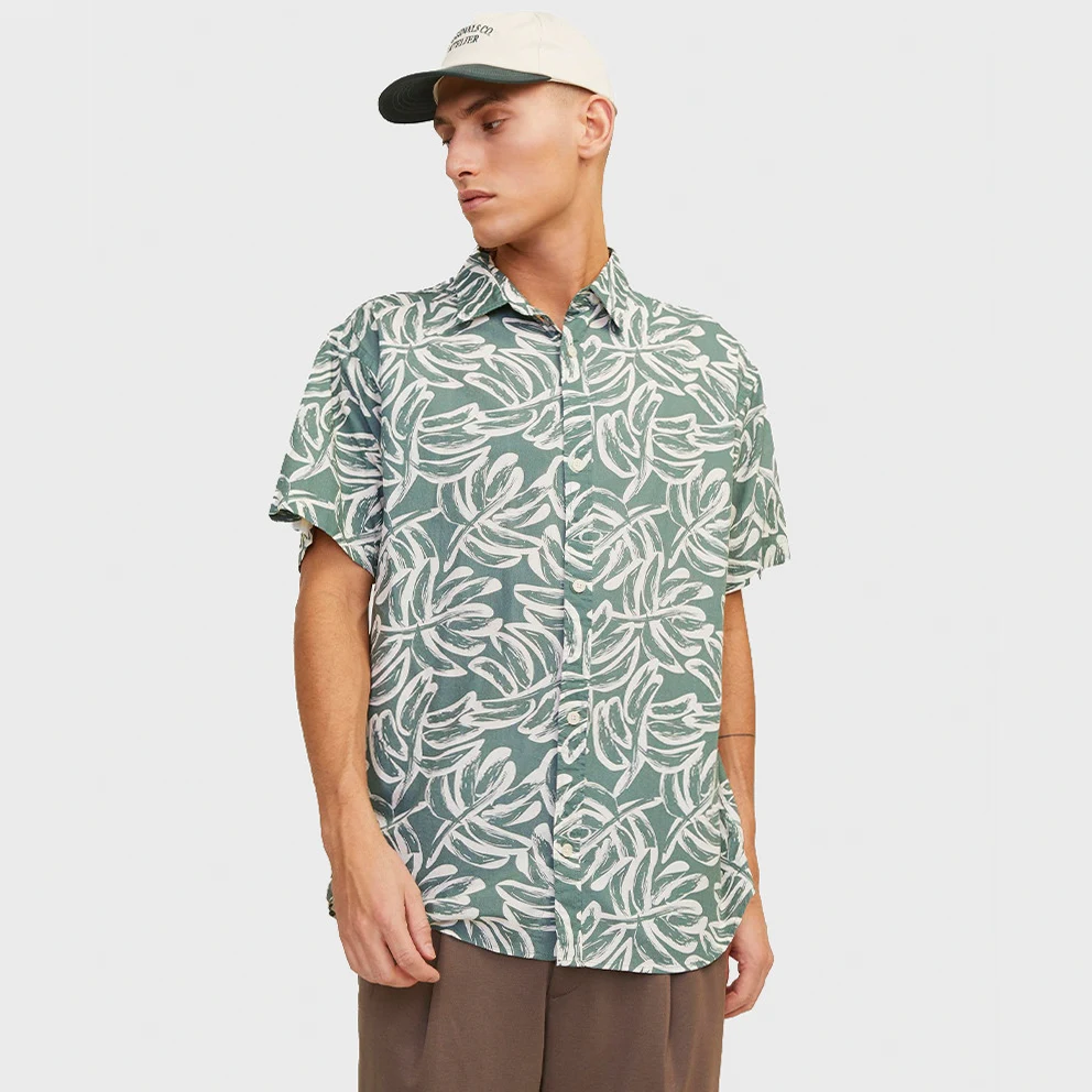 Jorlafayette Aop Shirt Ss Ln