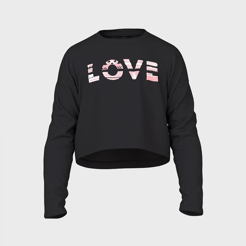 Crop Top Kids' Longsleeve