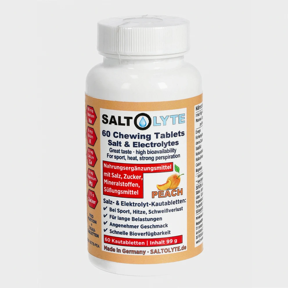 10 Salt & Electrolytes Chewing Tablets Peach