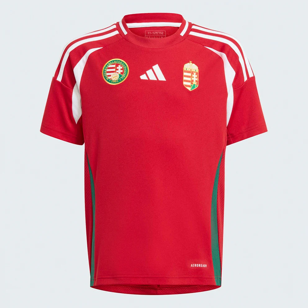 Hungary 2024 Home Kids' Football Jersey
