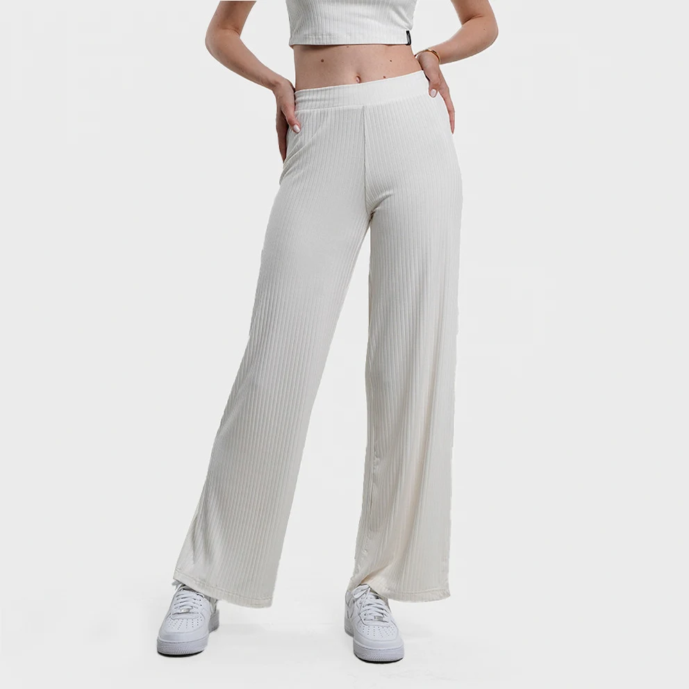 Loose Women's Track Pants "Rib Viscose"