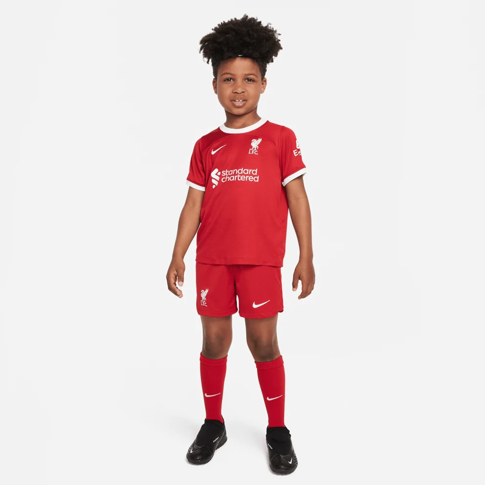 Liverpool FC Home Kids' Football Tracksuit