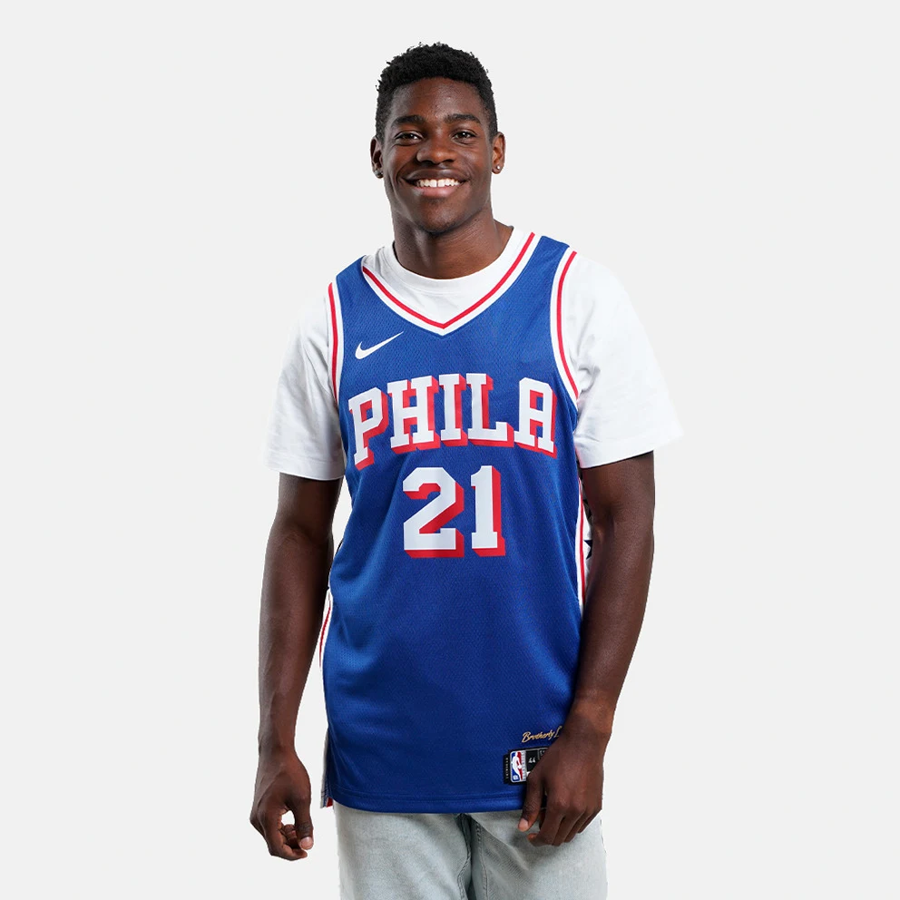 NBA Joel Embiid Philadelphia 76ers Icon Edition  Basketball Jersey