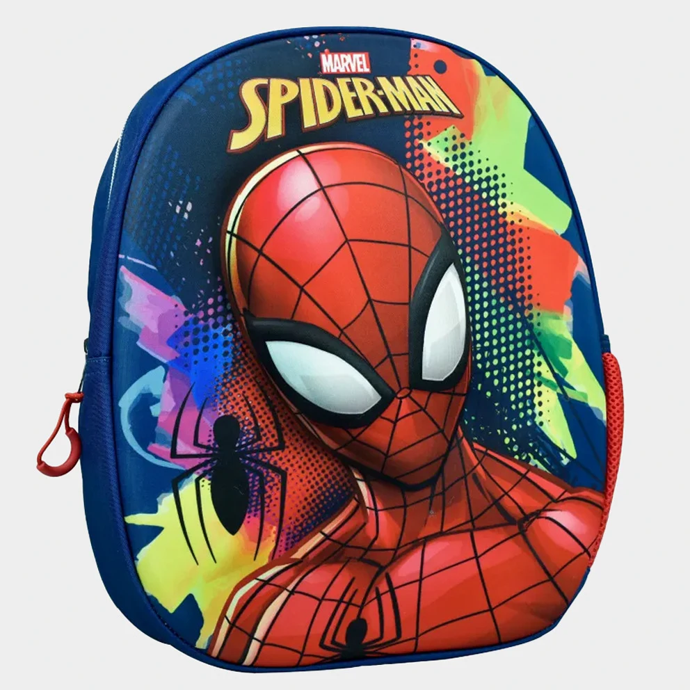 3D Spiderman Silver Eyes Kids' Backpack 12L