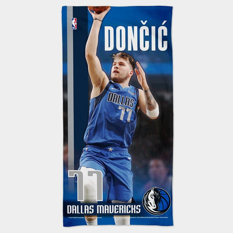 NBA Doncic Dallas Maverics Beach Towel 152 x 76 cm
