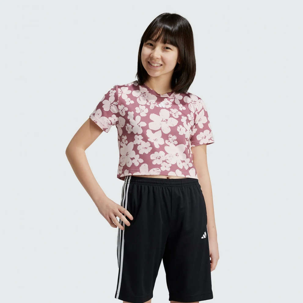 AEROREADY Printed Cropped Kids' T-Shirt
