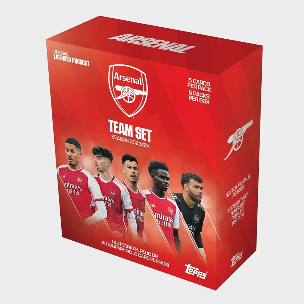 Topps Arsenal FC 2023/24 Team Set