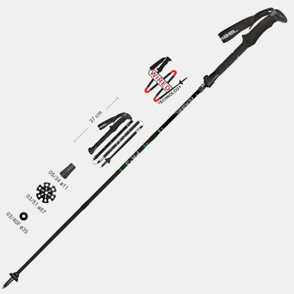 FR-3 EF Adjustable Hiking Pole 110-130 cm