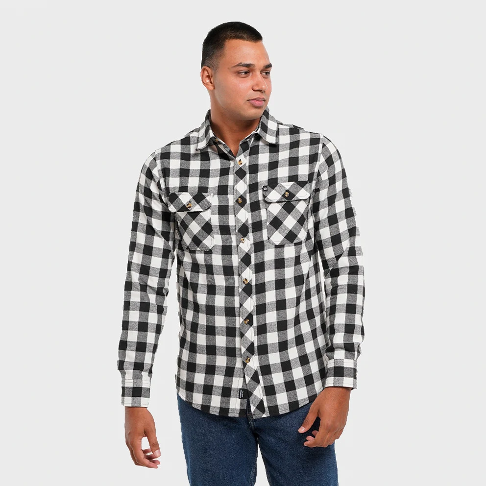 Checkered Flannel Men's Shirt