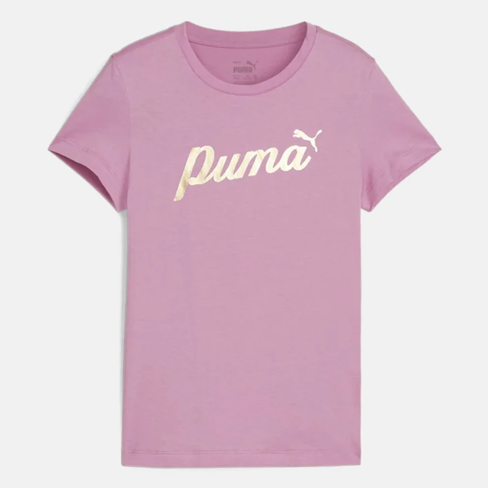 Ess+ Script Metallic Tee G