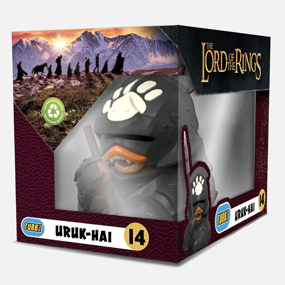 Numskull Tubbz Lotr Boxed Uruk-Hai Pikeman Figure