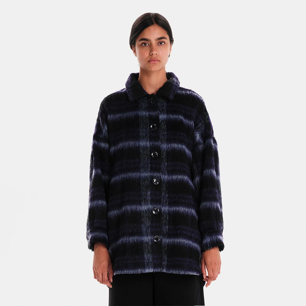 Plaid Coat Women's Urban Jacket