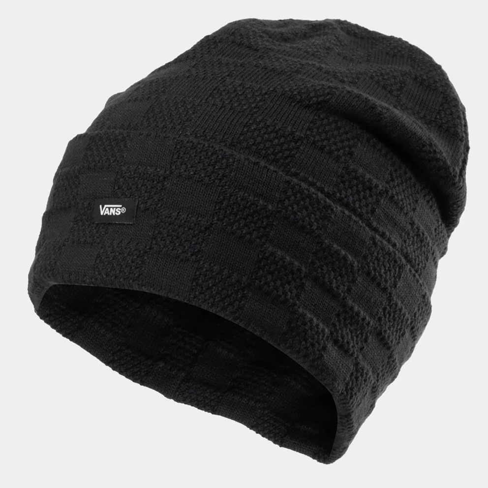 Check Tall Cuff Beanie