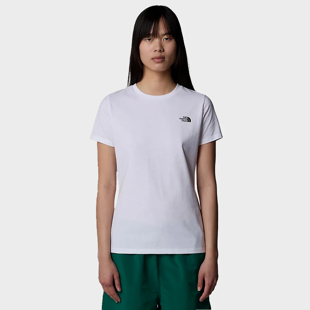 W S/S Simple Dome Slim Tnf Whit