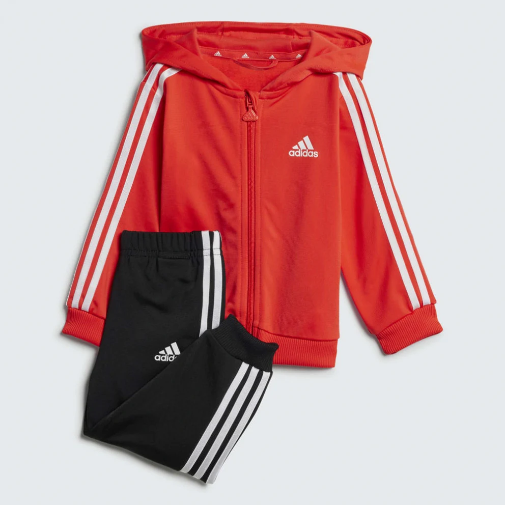 Essentials 3-Stripes Shiny Infant's Tracksuit