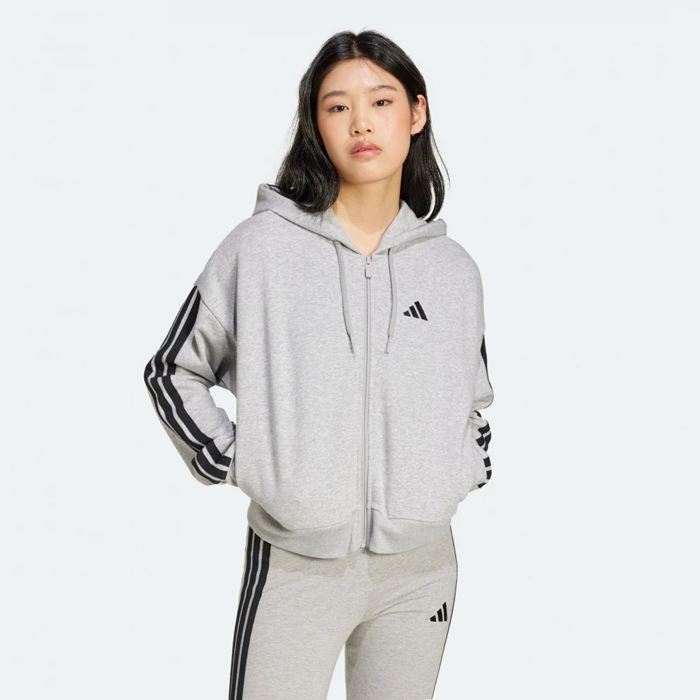 Essentials 3-Stripes French Terry Women's Track Top