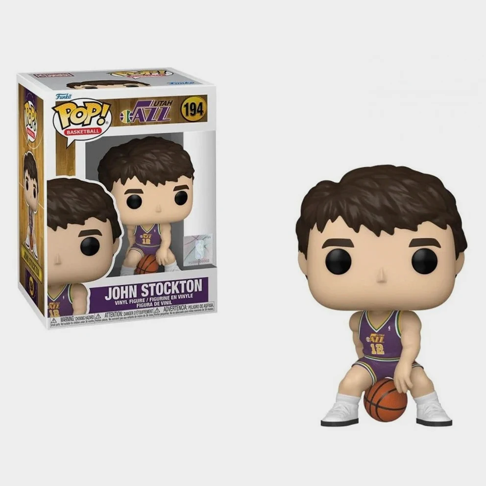 Basketball: Utah Jazz - John Stockton 194 Figure