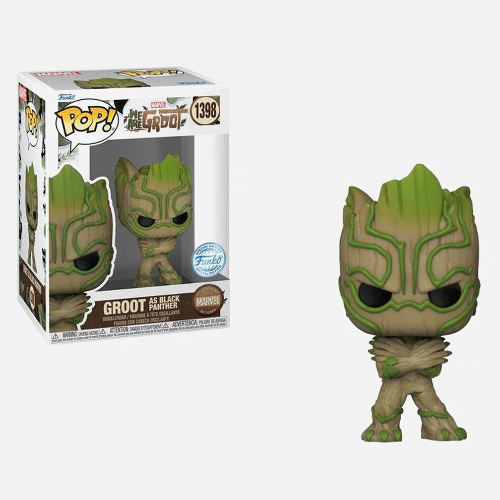 Marvel: We Are Groot - Groot As Black Panther Special Edition 1398 Figure