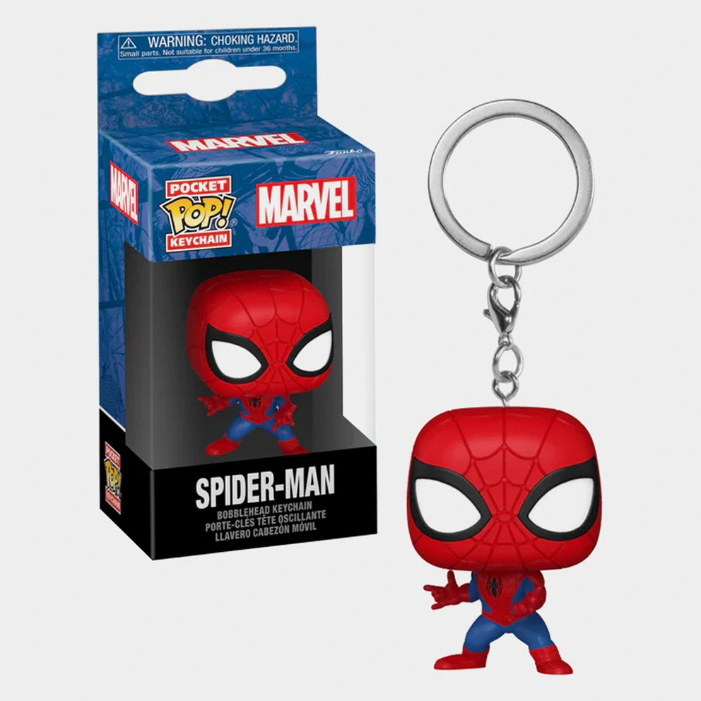 Pocket Pop Marvel Spider‑Man Keychain