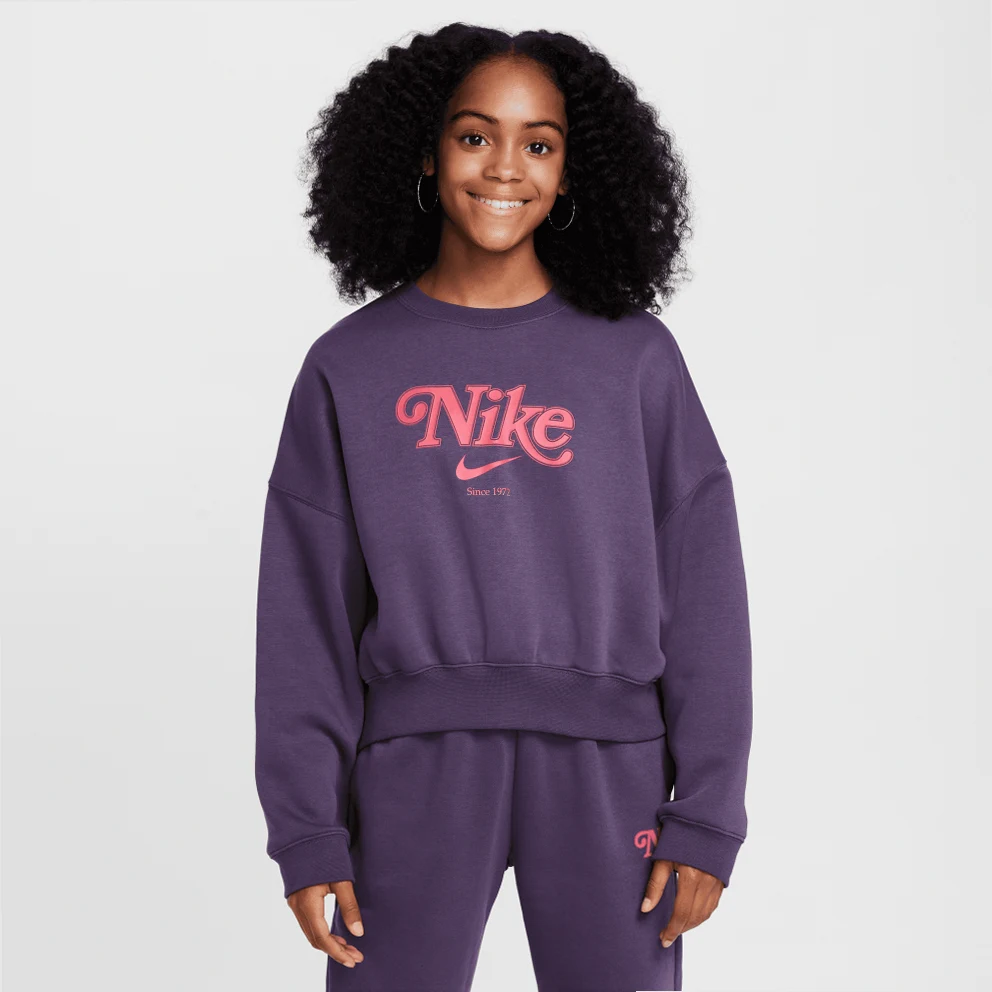 Steertwear Trend Flee Crop Crew Kids' Sweatshirt