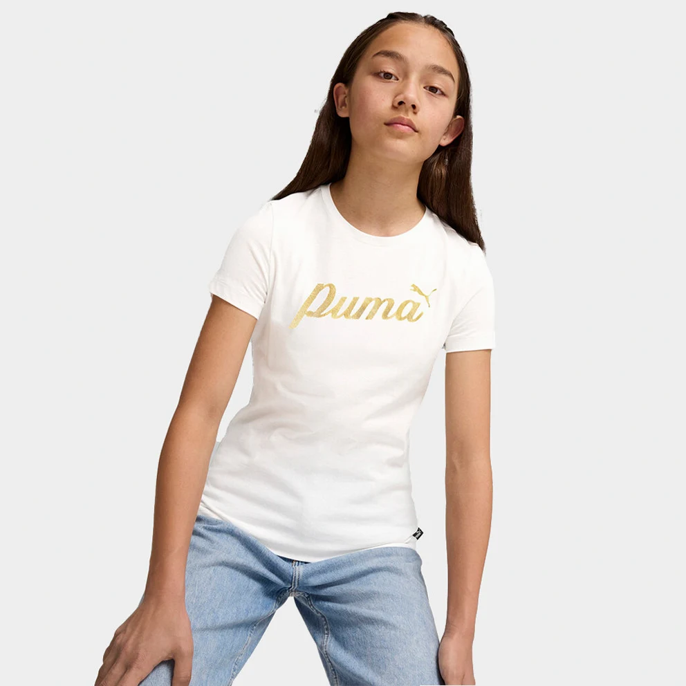 Essentials Script Metallic Kids T-Shirt