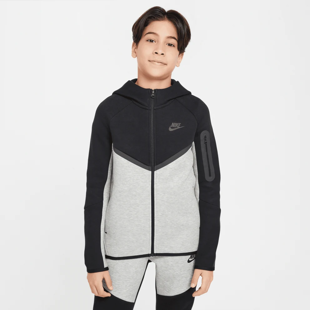 B Nsw Tch Flc Fz Pd Kids' Track Top