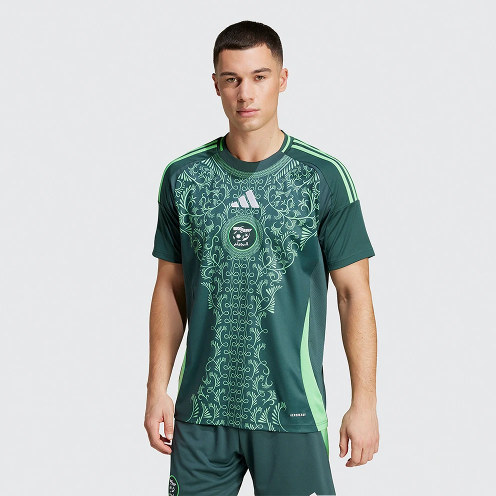 National team of Algerias 2024 Home Men's Football Jersey