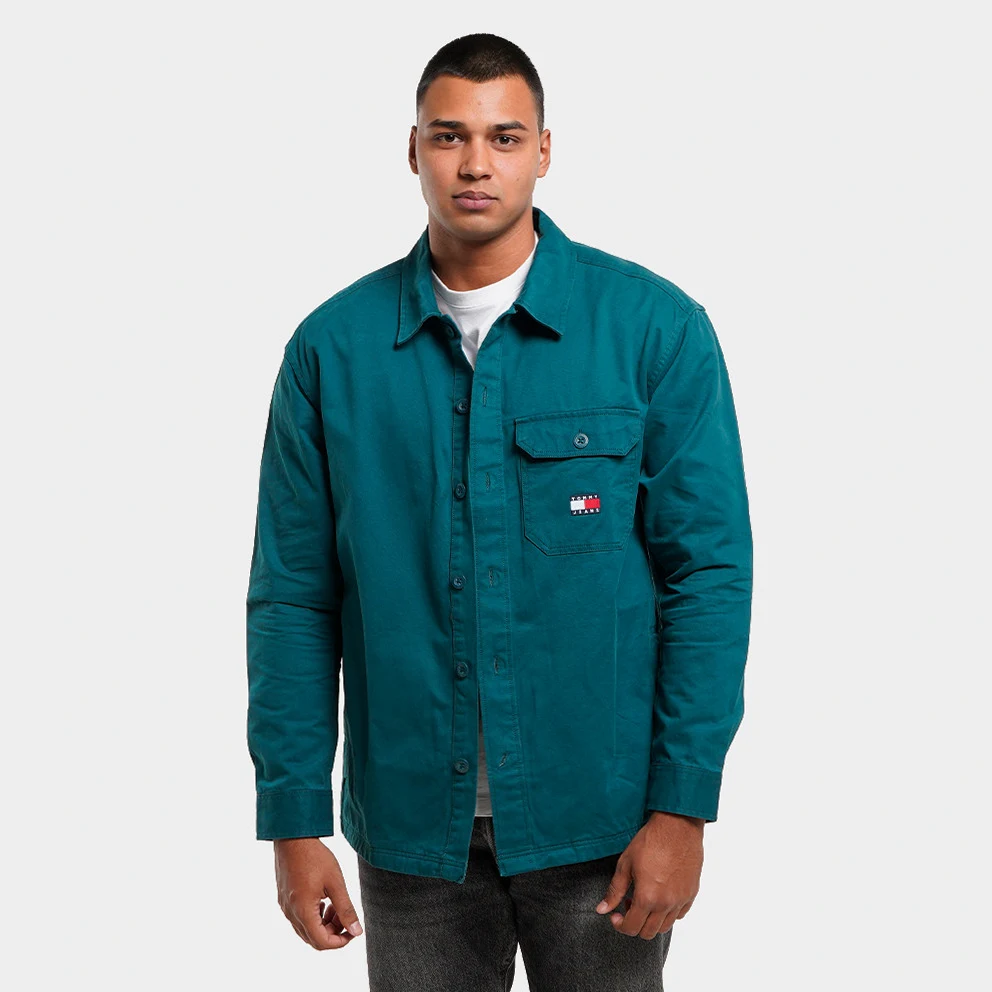Essential Solid Oversized Men's Shirt