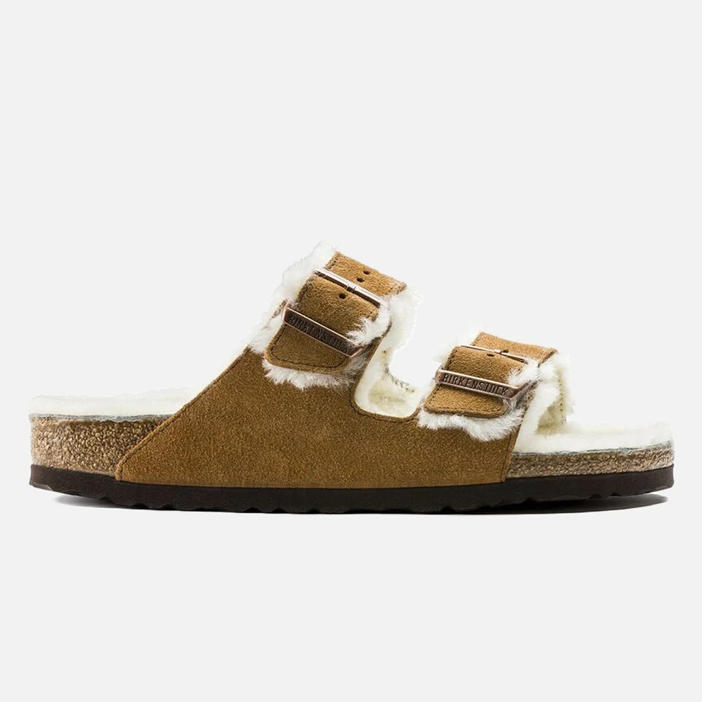 Arizona Leather Shearling Narrow Unisex Sandals
