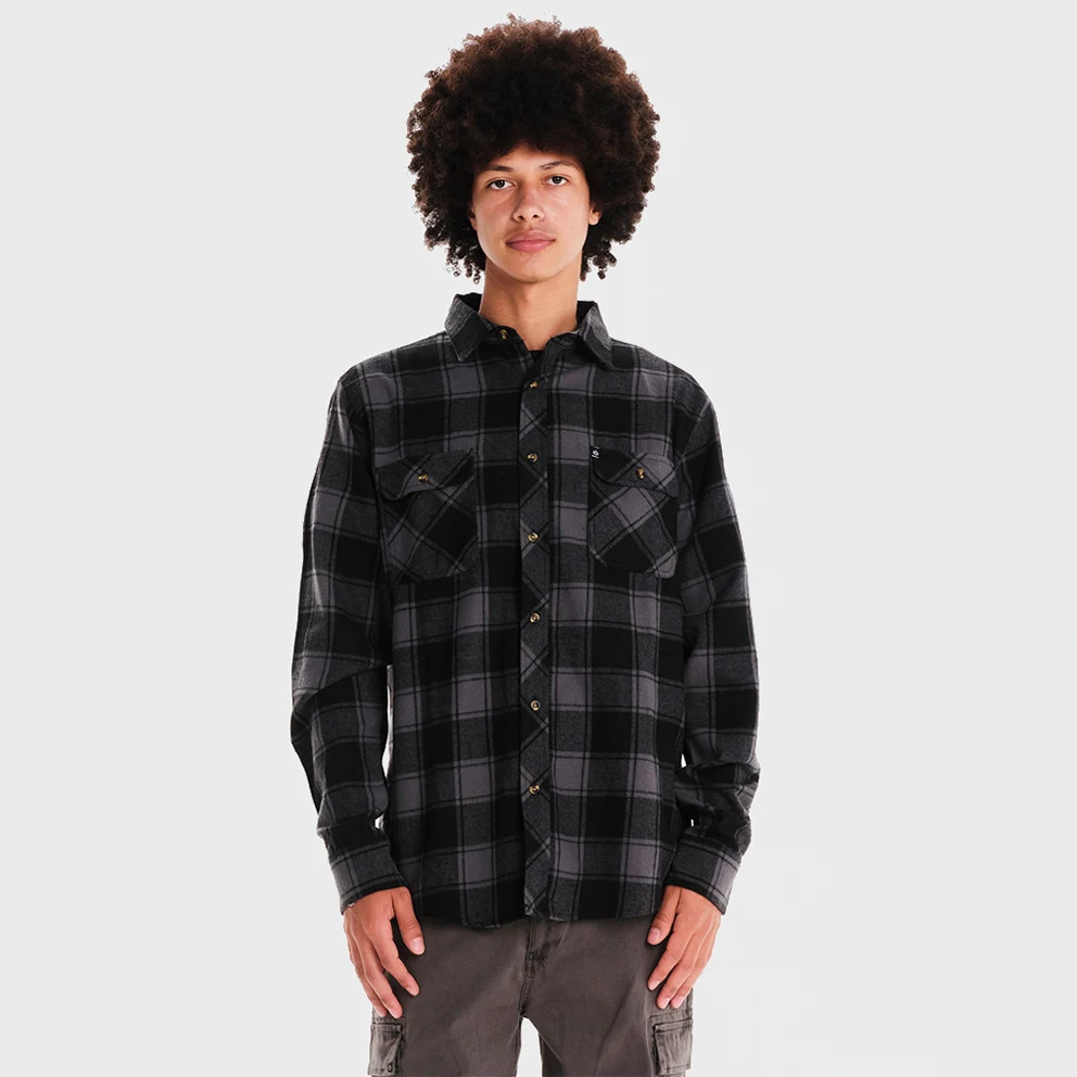 Checkered Flannel Regular Fit Men's Shirt