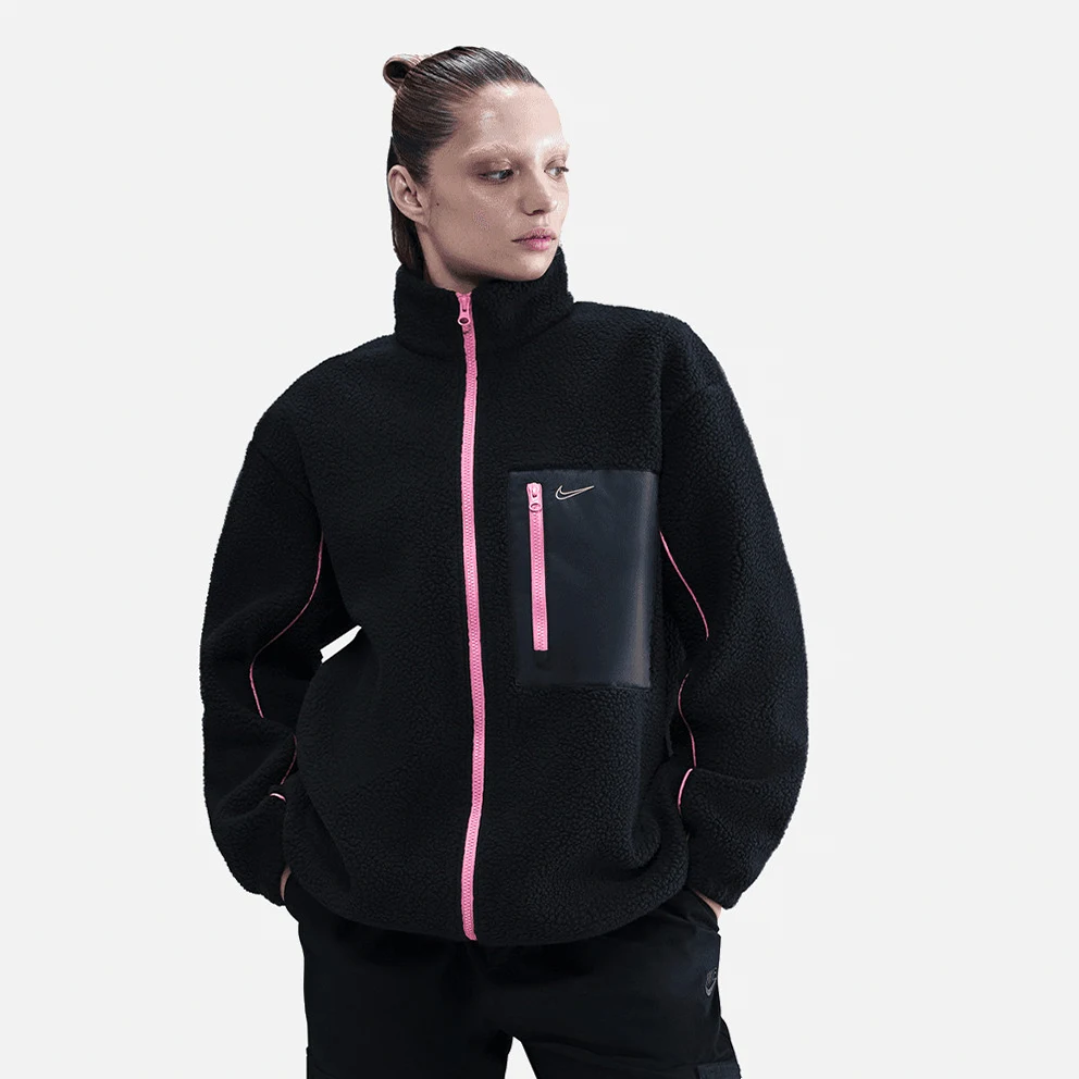 Sportswear Full-Zip High-Pile Women's Fleece Jacket