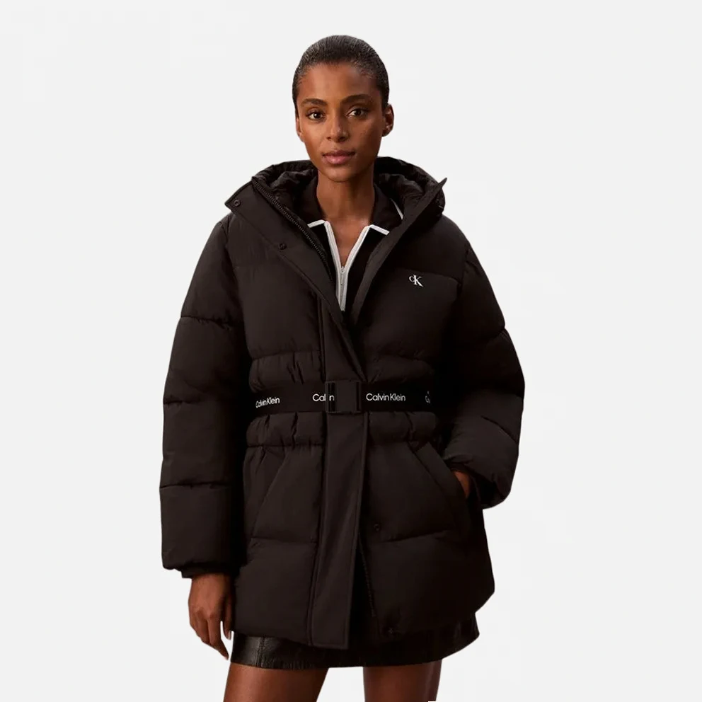 Belted Midweight Women's Puffer Jacket
