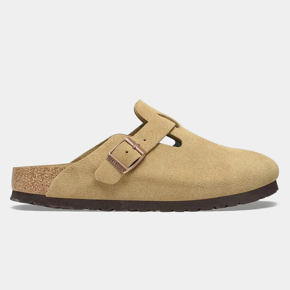 Boston Leve Latte Cream Soft Footbed Regular Unisex Slippers