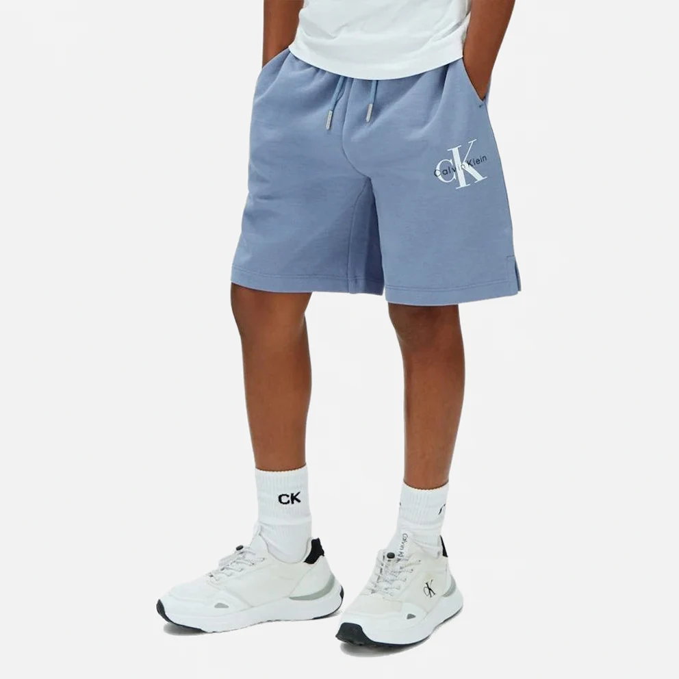 Mono Logo Relaxed Kids' Jean Shorts