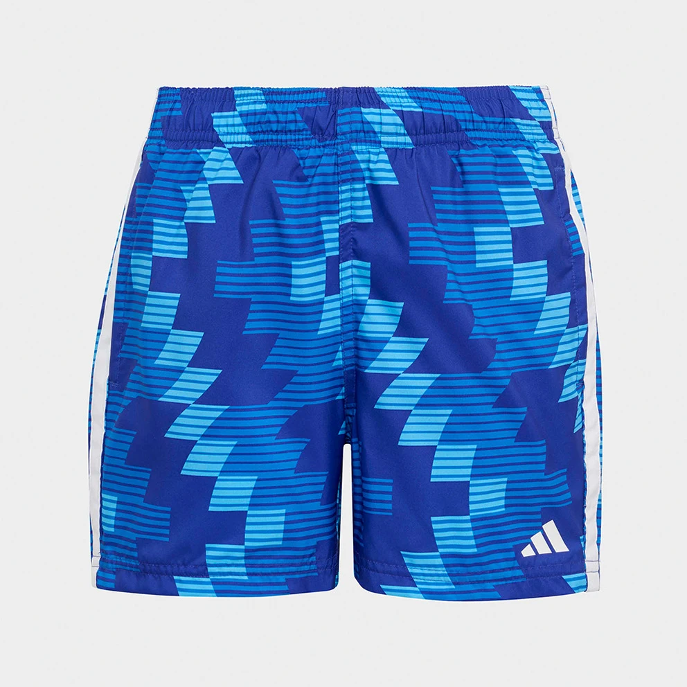 Football-Inspired Graphic Kids' Swim Shorts