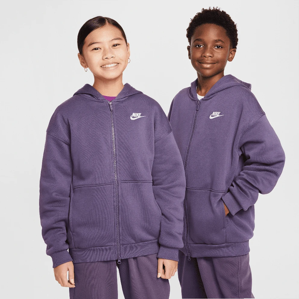 G Nsw Club Flc Ovrszd Fz Lbr Kids' Track Top