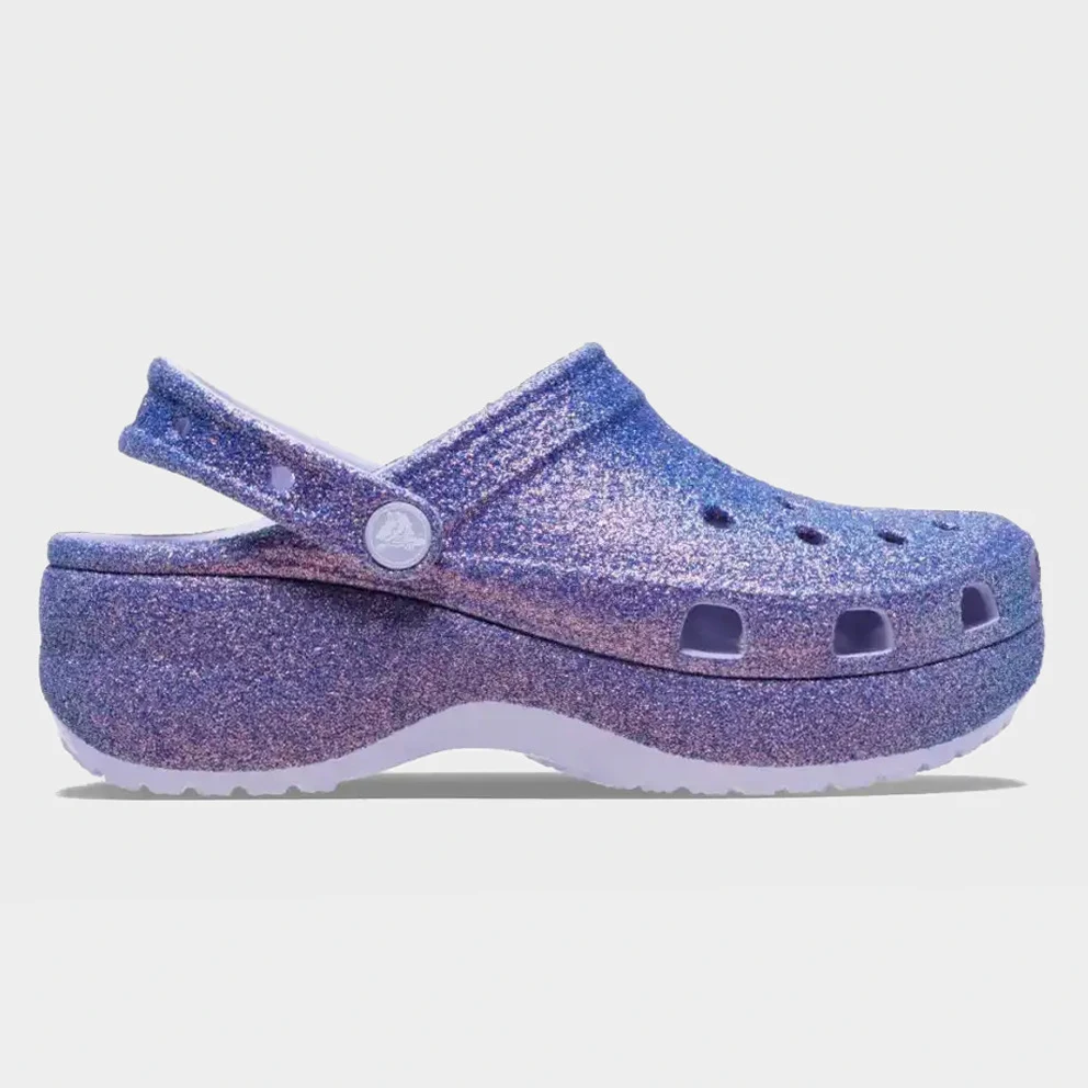 Classic Platform Clog Glitter Women's Sandals